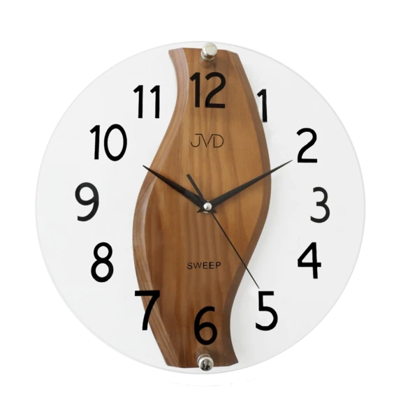 JVD-Wanduhr-Holz